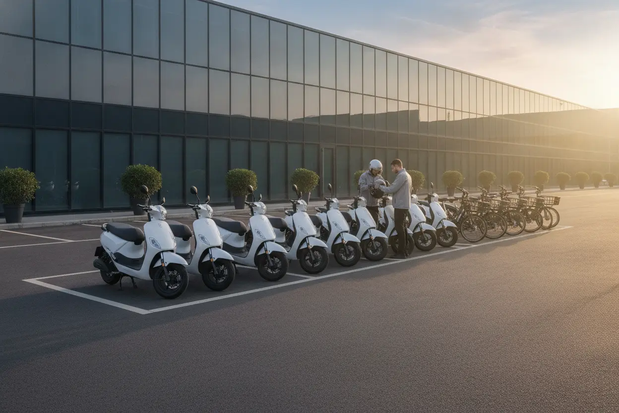 A ready fleet for your company — from 1 to 100+ units