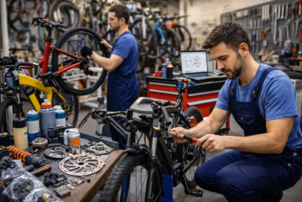 Professional bike & scooter repair and maintenance