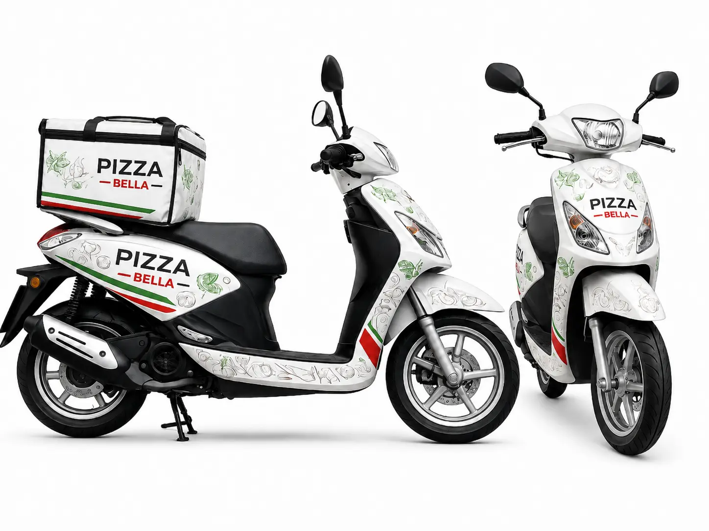 Every delivery advertises your venue