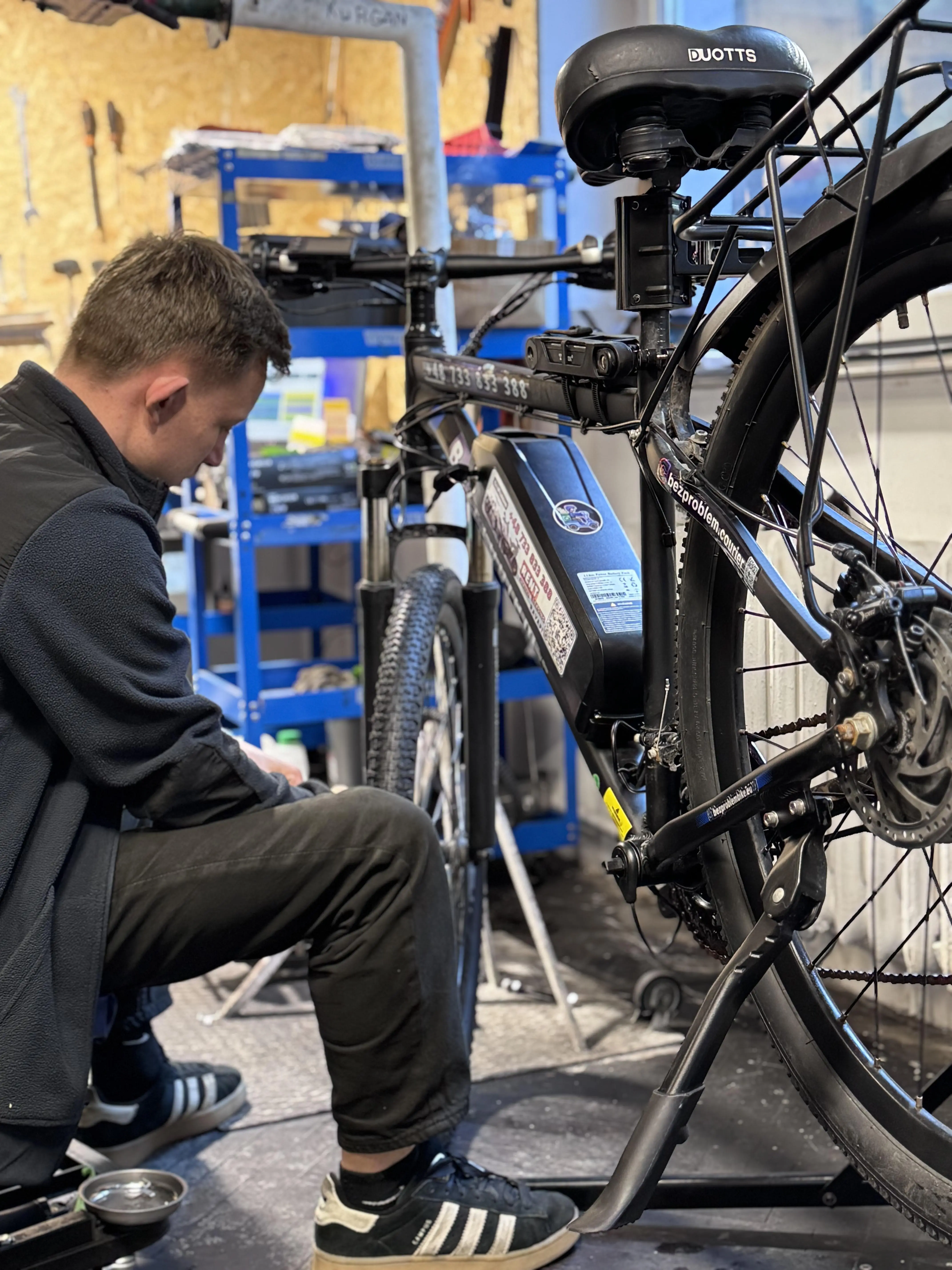 Mechanic at work