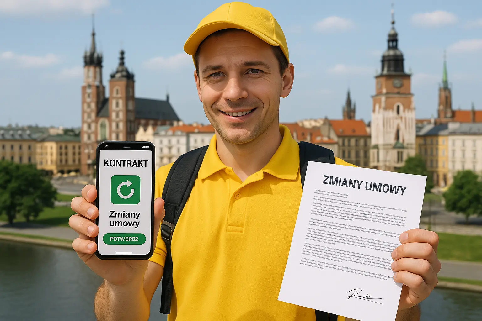 UMOWA ZLECENIE — Зміни на платформах для кур'єрів