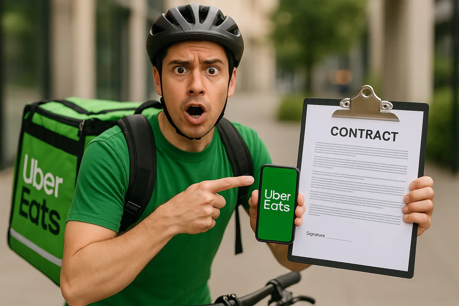 Нові вимоги Uber Eats
